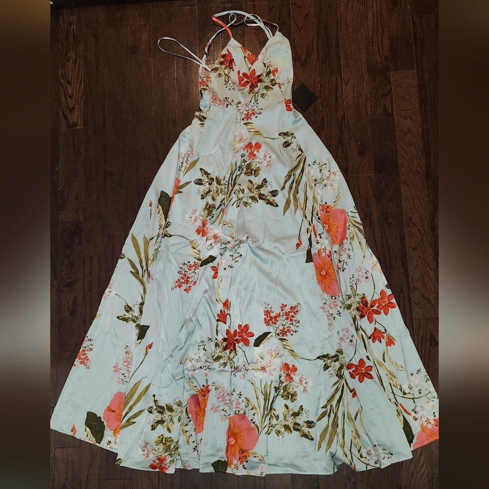 Floral Maxi‎ Dress
